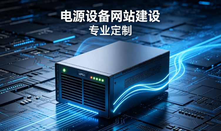 jxf吉祥坊电源设备企业网站建设案例｜工业电气设备官网定制与获客优化方案