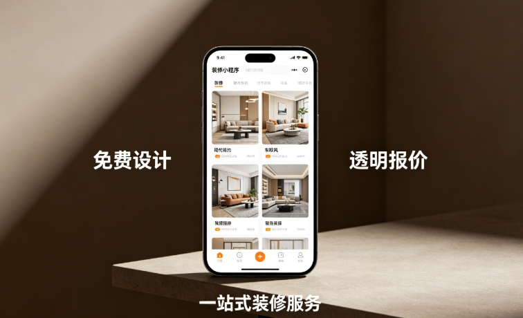 jxf吉祥坊装修服务平台小程序开发案例｜家装工装一站式平台定制落地详解