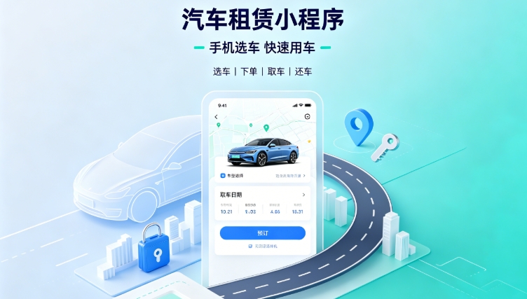 自营汽车租赁小程序定制开发深度案例｜jxf吉祥坊租车行业数字化私域转型解决方案