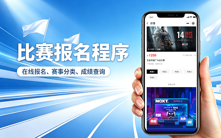 jxf吉祥坊赛事报名小程序开发_在线报名缴费系统定制