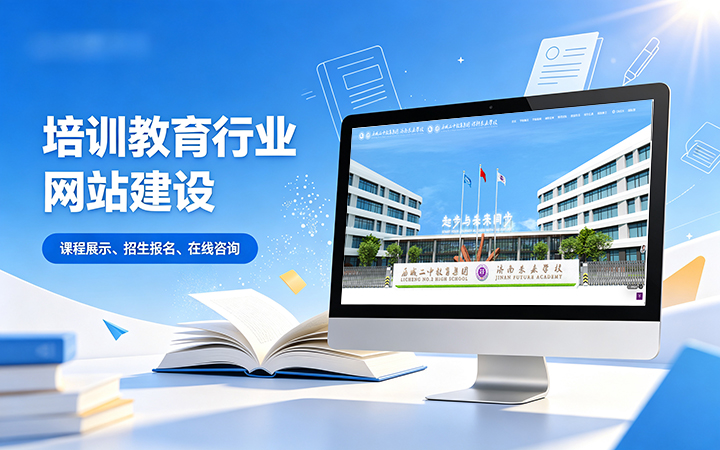 jxf吉祥坊教育培训行业官网建设_学校培训机构网站设计制作